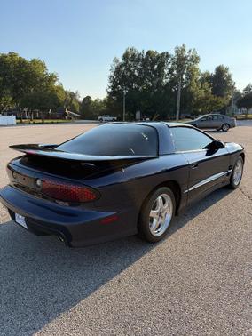 Blue 2002 Pontiac Firebird Trans Am