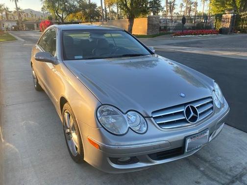 Silver 2008 Mercedes-Benz CLK-Class CLK 350