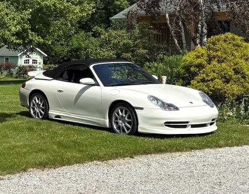 White 2001 Porsche 911 911 Carrera Cabriolet