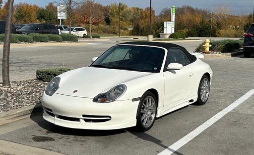 White 2001 Porsche 911 911 Carrera Cabriolet