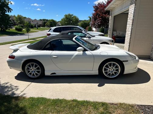 White 2001 Porsche 911 911 Carrera Cabriolet