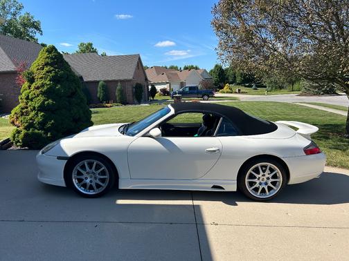 White 2001 Porsche 911 911 Carrera Cabriolet