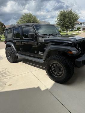 Black 2018 Jeep Wrangler Unlimited Sport