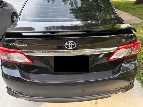 Black 2013 Toyota Corolla S
