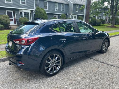 Blue 2018 Mazda Mazda3 Grand Touring