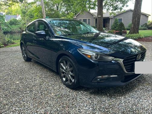 Blue 2018 Mazda Mazda3 Grand Touring