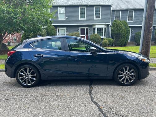 Blue 2018 Mazda Mazda3 Grand Touring