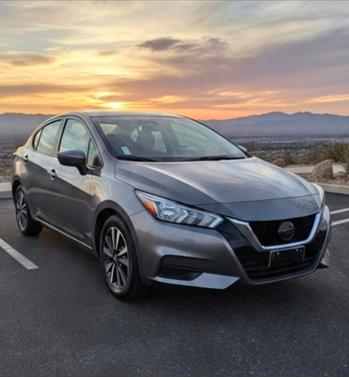 Gray 2020 Nissan Versa 1.6 SV