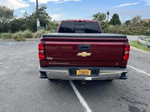 Red 2017 Chevrolet Silverado 1500 1LT