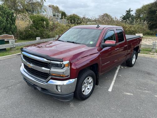 Red 2017 Chevrolet Silverado 1500 1LT