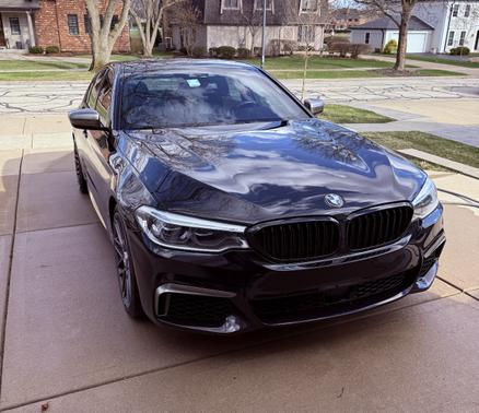 Black 2018 BMW M550 i xDrive
