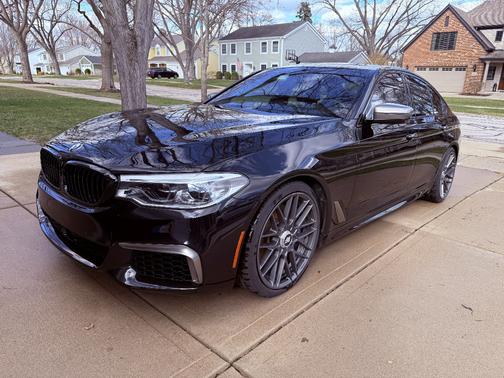 Black 2018 BMW M550 i xDrive