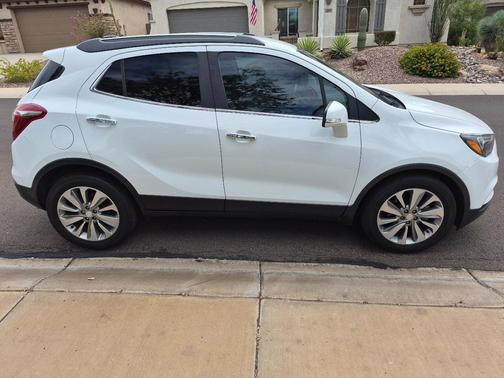 White 2017 Buick Encore Preferred