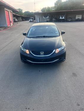 Black 2014 Honda Civic LX