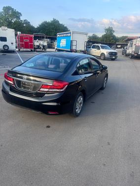 Black 2014 Honda Civic LX