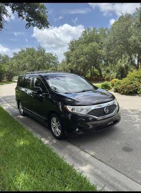 Black 2015 Nissan Quest Platinum