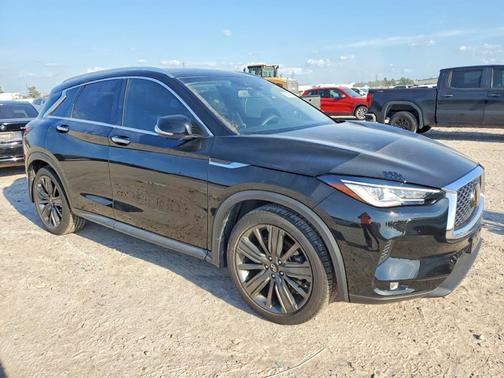 Black 2022 INFINITI QX50 ESSENTIAL