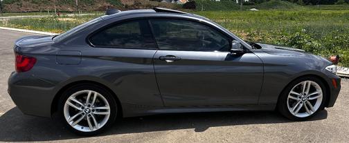 Gray 2017 BMW 230 i