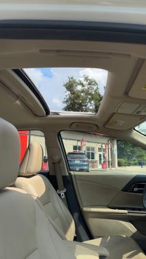 Beige 2016 Honda Accord EX-L