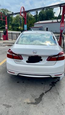Beige 2016 Honda Accord EX-L