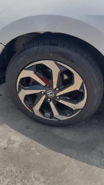 Beige 2016 Honda Accord EX-L