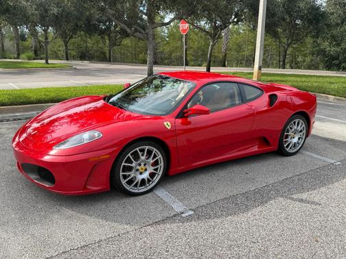 Red 2007 Ferrari F430 Berlinetta