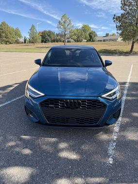 Blue 2023 Audi A3 Premium