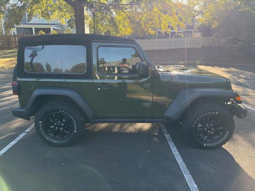 Green 2021 Jeep Wrangler Willys