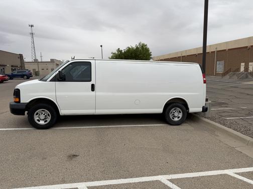 White 2014 Chevrolet Express 2500 Work Van