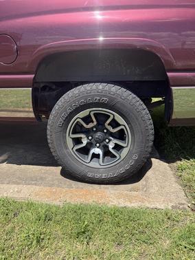 Red 2001 Dodge Ram 1500 Quad Cab