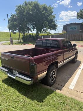 Red 2001 Dodge Ram 1500 Quad Cab