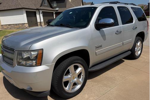 Silver 2013 Chevrolet Tahoe LT