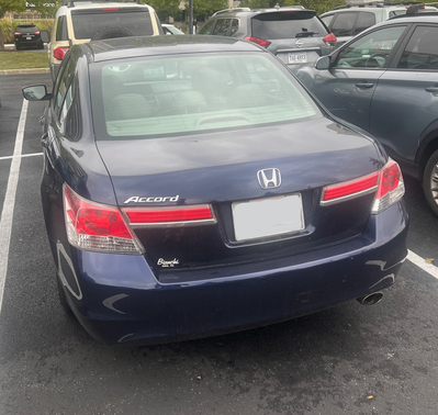 Blue 2012 Honda Accord EX