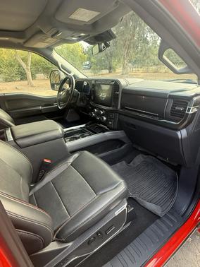 Red 2023 Ford F-350 Lariat