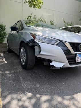 Gray 2021 Nissan Versa 1.6 S