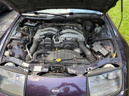 Purple 1995 Nissan 300ZX Base