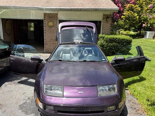 Purple 1995 Nissan 300ZX Base