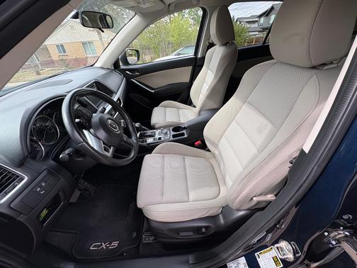 Blue 2016 Mazda CX-5 Touring