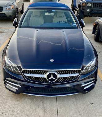 Blue 2018 Mercedes-Benz E-Class E 400