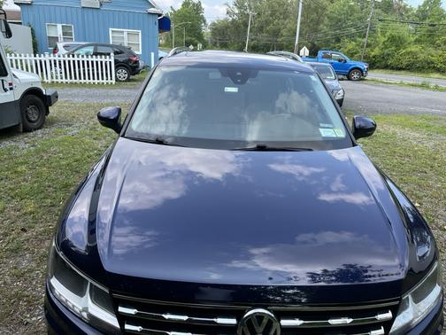 Blue 2021 Volkswagen Tiguan 2.0T SEL