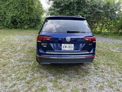 Blue 2021 Volkswagen Tiguan 2.0T SEL