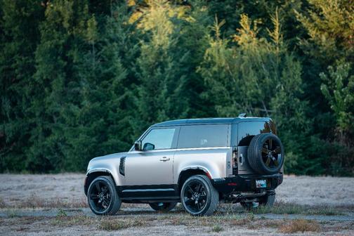 Beige 2023 Land Rover Defender V8