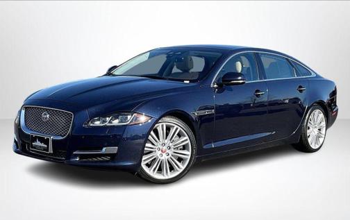 Blue 2019 Jaguar XJ XJL Supercharged