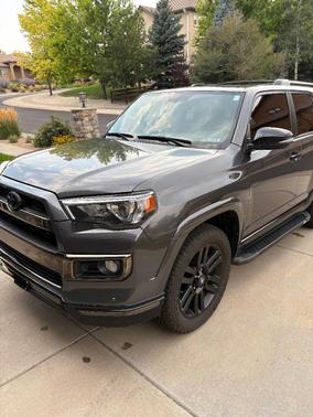 Gray 2019 Toyota 4Runner Limited Nightshade