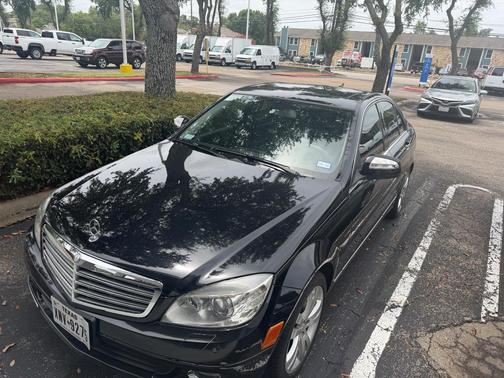 Black 2008 Mercedes-Benz C-Class C 300 Luxury
