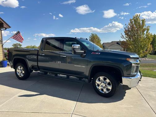 Gray 2020 Chevrolet Silverado 3500 LTZ
