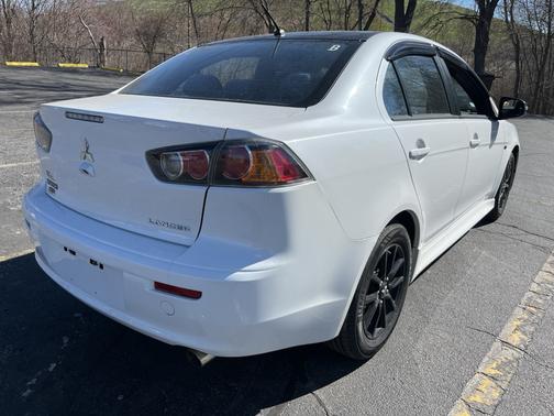 White 2017 Mitsubishi Lancer ES