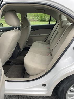 White 2011 Ford Fusion Hybrid Base
