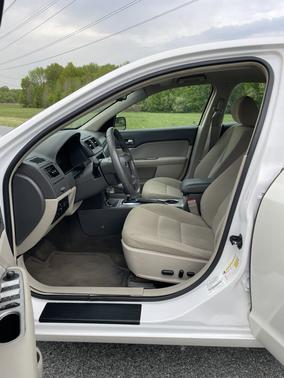 White 2011 Ford Fusion Hybrid Base