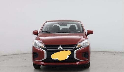 Red 2024 Mitsubishi Mirage G4 Black Edition